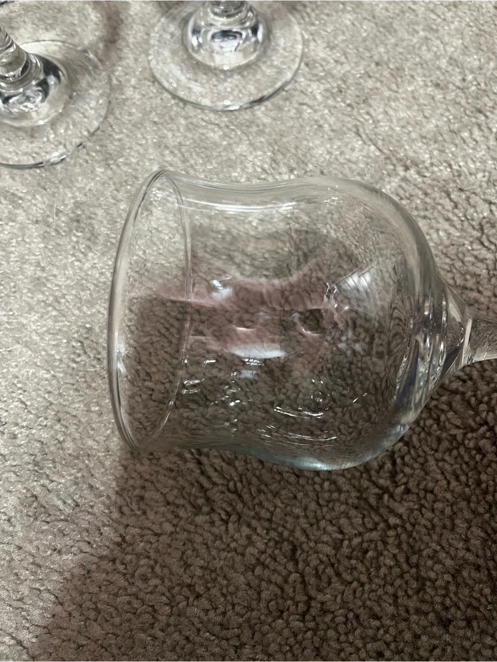 Set Of 6 Vintage Wine Glasses 1940’s Stemware